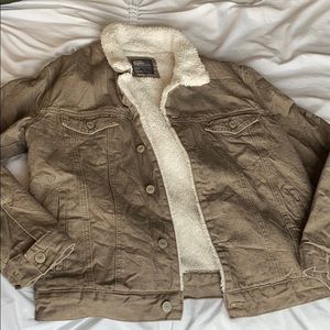 Beautiful Fuzzy Brown Jacket